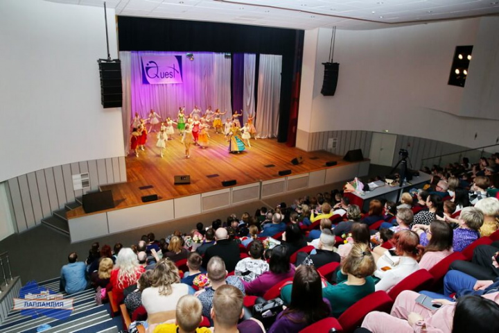 В центре «Лапландия» прошел отчетный концерт ансамбля современного эстрадного танца «Quest»